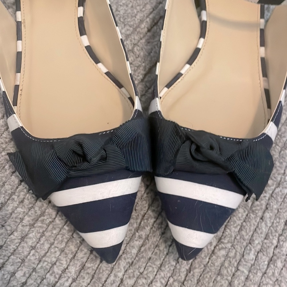Jcrew ankle buckle flats 8.5